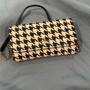 Kate Spade Black and White Crossbody Bag